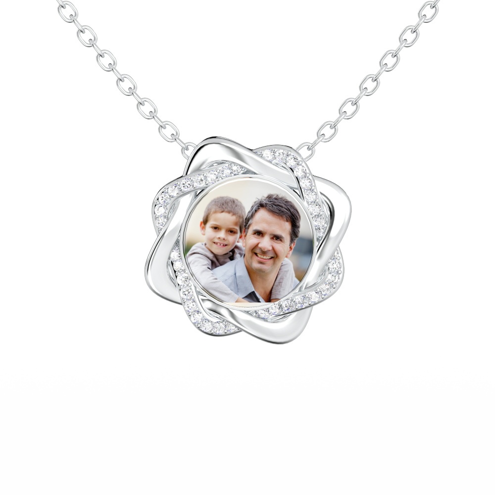 Custom Memory Necklace With Photo Romantic Gifts For Her MadeMine