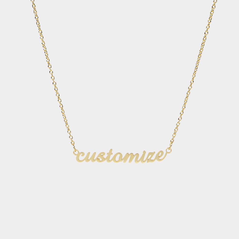 Personalized Name Necklace Stainless Steel - MadeMine Custom Drop Shipping