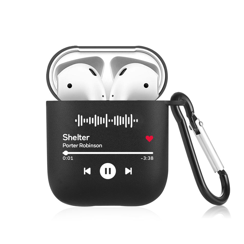 Custom Song Scannable Music Code Airpods 2 Case Cover MadeMine Custom