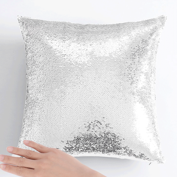 Custom Photo Magic Sequin Pillow Case Multiple Colors MadeMine
