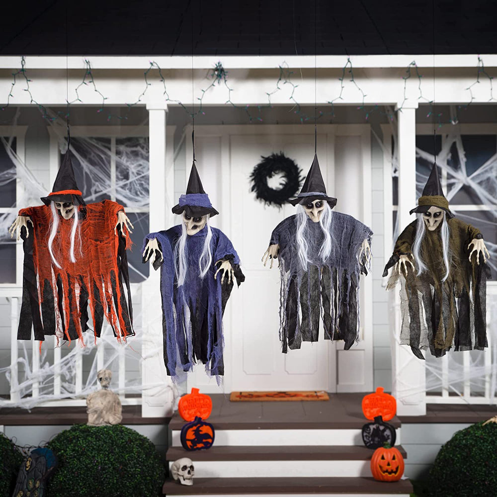 Halloween Hanging Witch Door Porch Decorations Gift for Halloween Theme ...