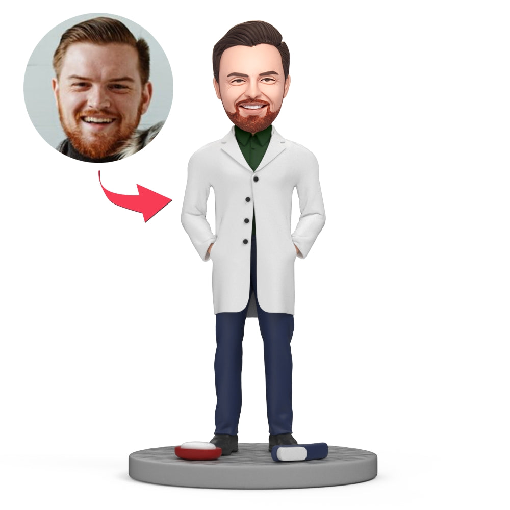 Dentist Boyfriend Gift Bobblehead - Personalized Idea