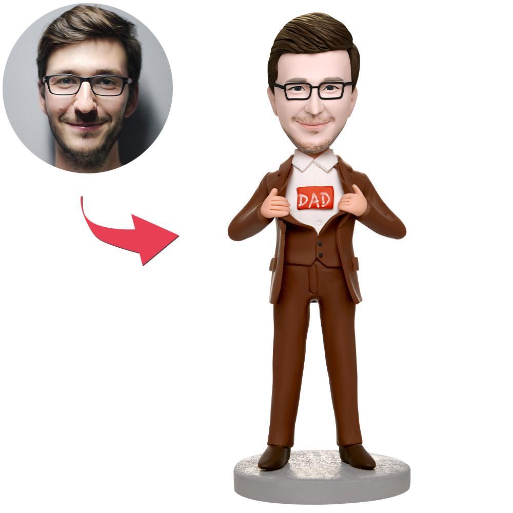 thumbnail image 2 of RainSound Superhero Action Figure Bobblehead With Mobile Stand For Car 2 of 12