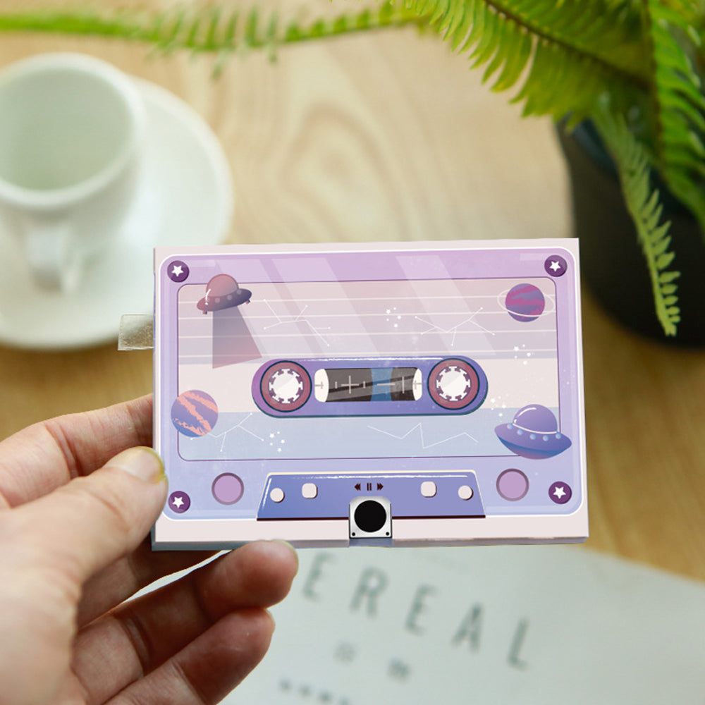 Cassette Tape Shaped Recordable Greeting Card Vintage Audio Tape ...