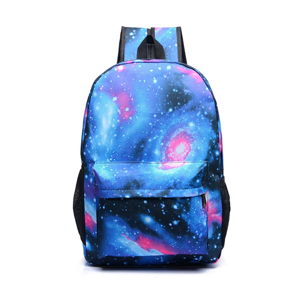 School Backpack Starry Sky Bookbag Lightweight School Bag for Students ...